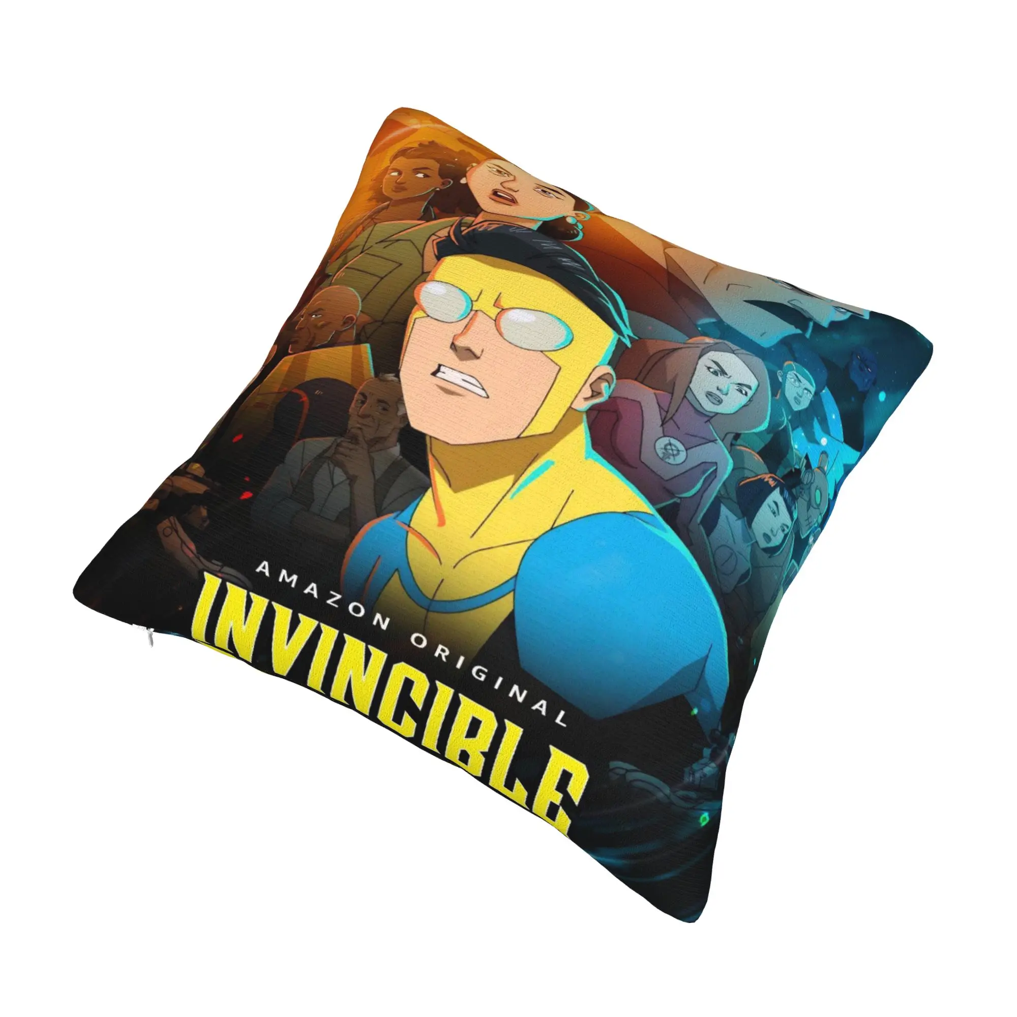 Invincibles Comic Pillowcases Accessories Printed Cushion Cover Decorative  Throw Pillow Case Cover Home Multi Size
