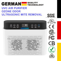 Ozone Odor Eliminator for Strong Odor 99% Cat Litter Deodorizer Dog Poof Odor Removal Negative Ion UV Light 3 Modes Air Ionizers