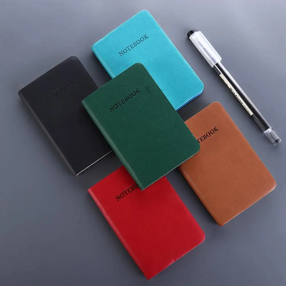 Office Supplies Agenda Organizer Thickening Scrapbooking A7 Mini Notebook Diary Notebook Business Notepad Pocket Memo Notepad