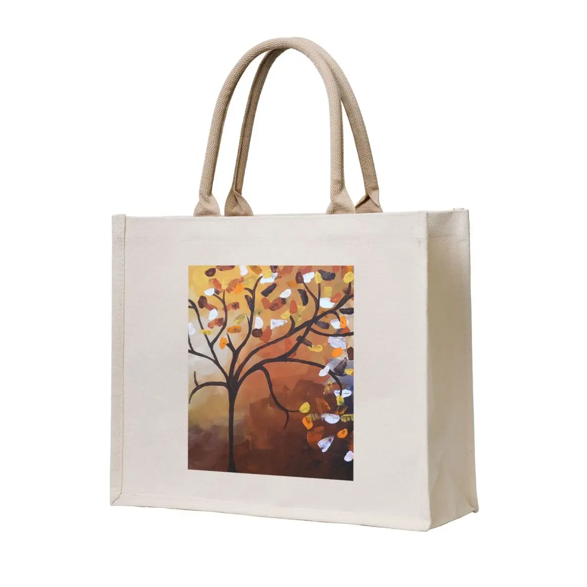 

Lonely Breeze Contemporary Art Tote Bag female bag cloth bag woman shopping bags foldable shopper bags