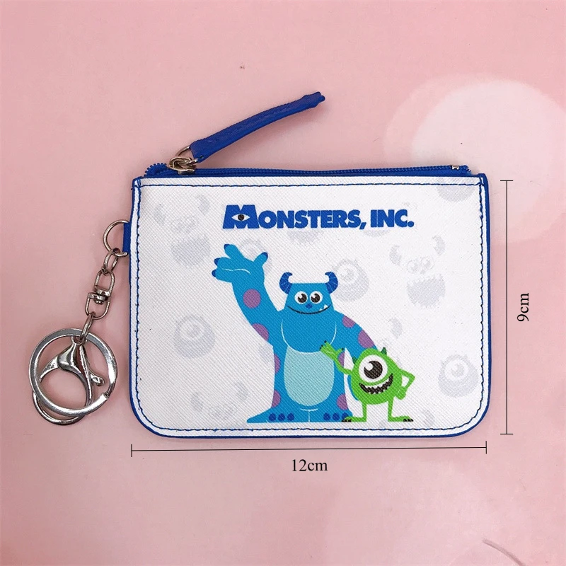 Disney Bags Toy Story Coin Pueses Buzz Card Holder Keychains Ring Alien Cute Wallet Zipper Clutch Bag view 4