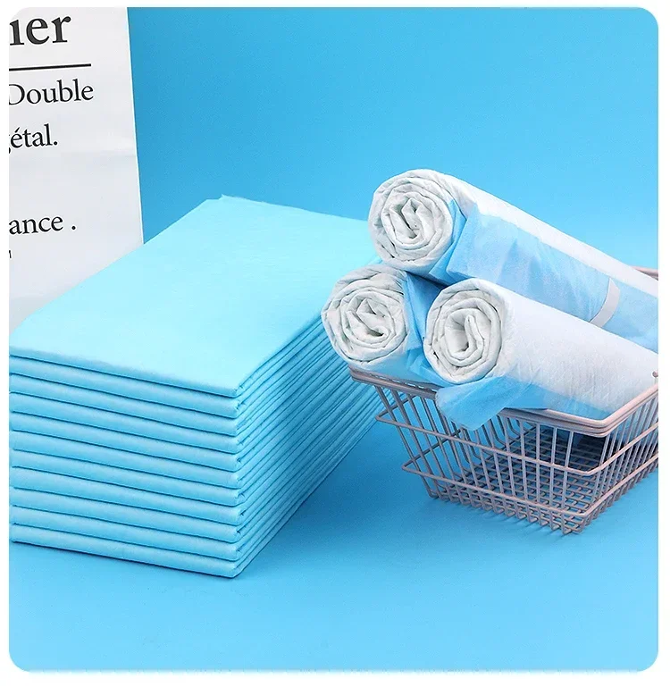 80x90cm Blue Color Adult Care Large Mattress Elderly Specific Paper Urine Leak Proof Pad Allsize Disposable Maternity Mattress