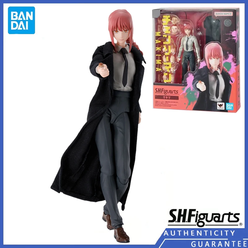 

[In stock] Bandai S.H.Figuarts SHF 14CM Chainsaw Man Makima Action Figure Anime Model Toy Garage Kits Festival Gifts