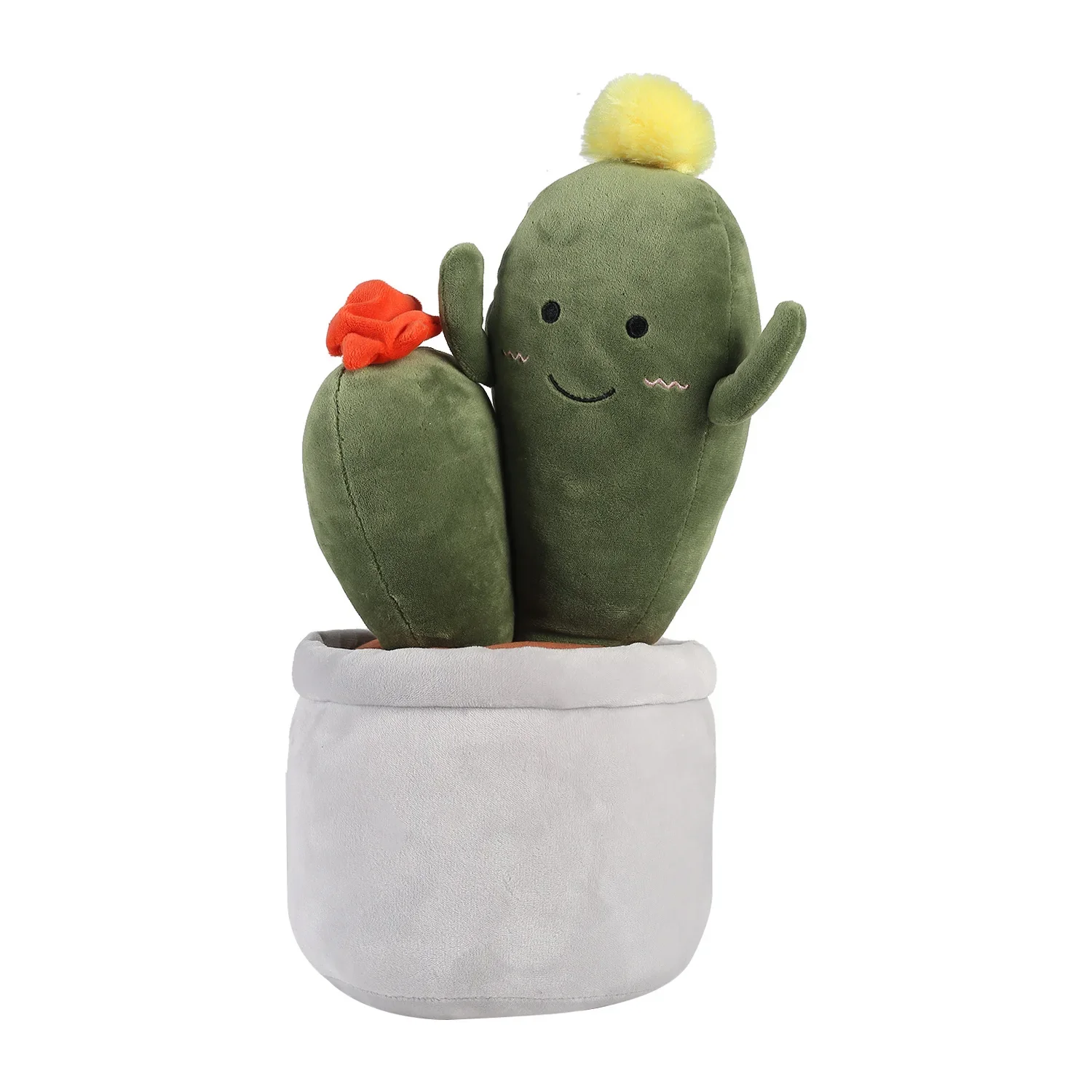 Cactus Plush Toy, Cute Soft Garden Delight Plush Pillow, Creative Plush Plant Daisy, Tulips, Decoration Great Birthday Gift