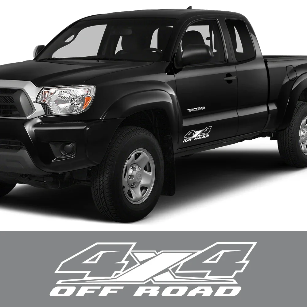 

Car 4x4 Off Road Sticker Body Side Decal Auto Decoration For Ford F150 Ranger Toyota Hilux Tundra Dodge Ram Isuzu Dmax Pickup