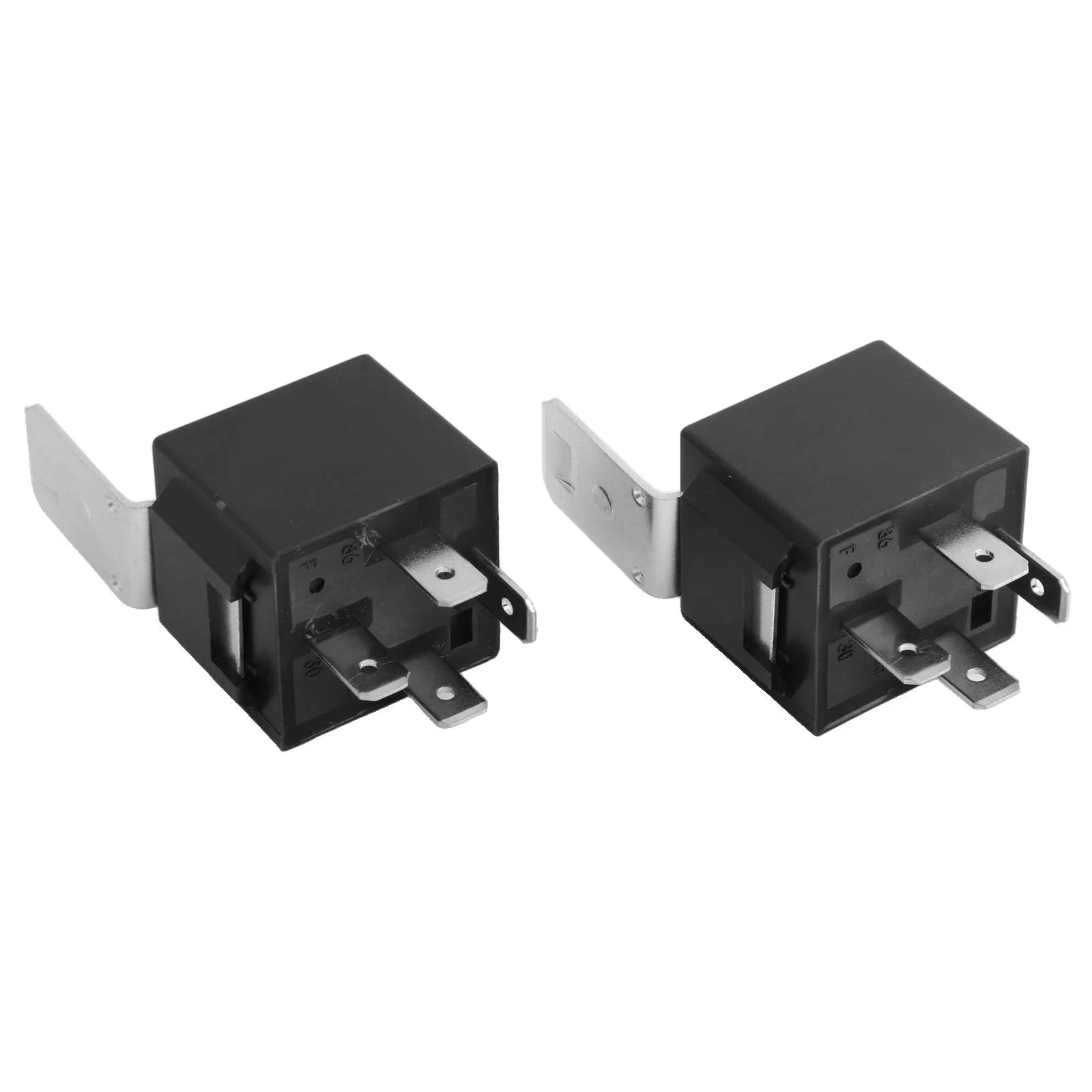 Air Conditioning Relay DC 12V Relay Normally Open Contact Silver Alloy Contacts Copper Coil Automotive Applications