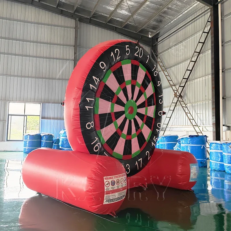 

Hot Sale Sports Kids Adults Inflatable Game PVC Inflatable Dart Board Inflatable Football Soccer Darts Game With Ball