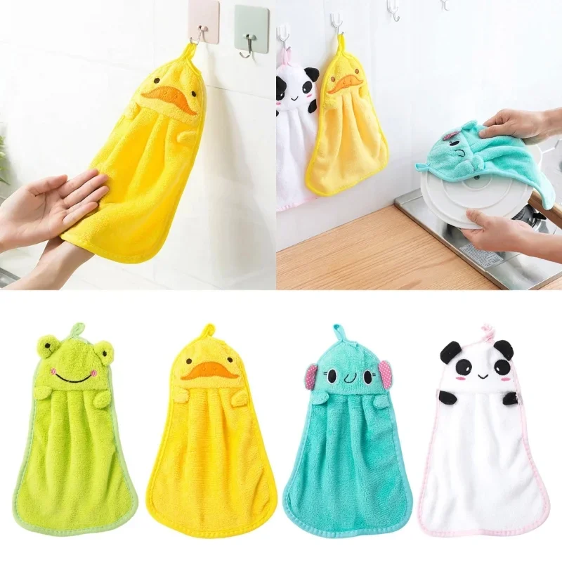 Baby Hand Towel Kitchen Hair Towel Soft Face Wash Hand Towel Comfortable High Absorbent Beach Towel Bathroom Accessories