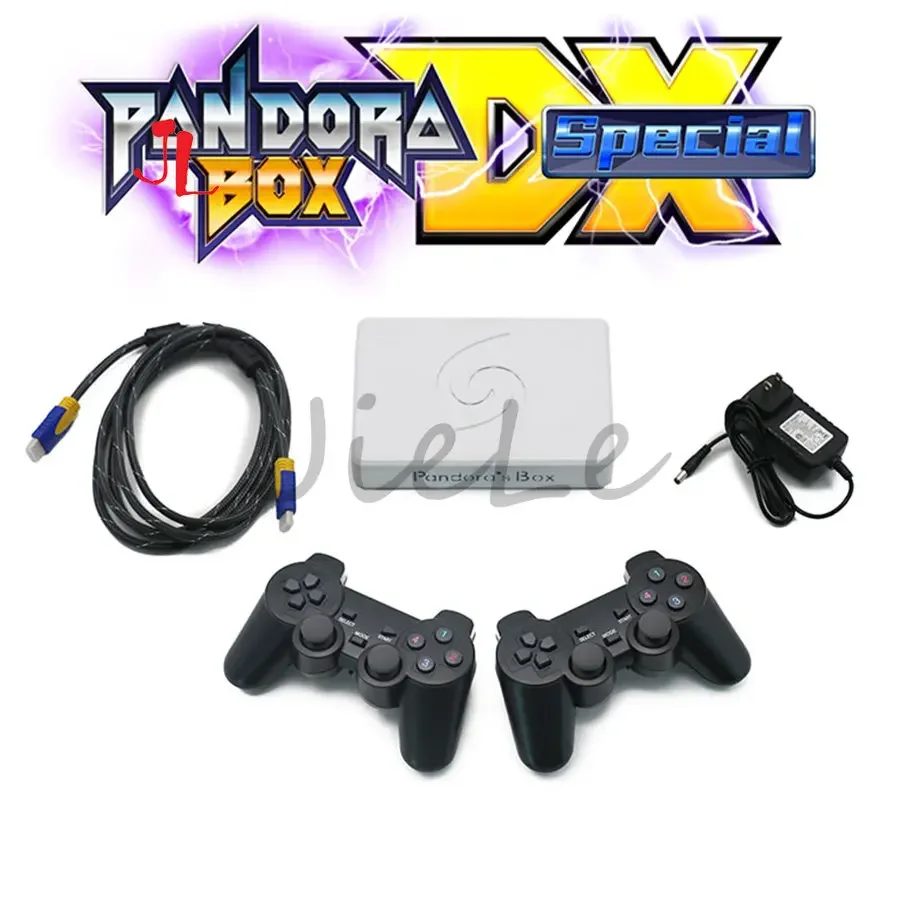 

Pandora Box DX with Double Wired Gamepad Wireless Joypad Set 5000 In 1 Arcade Video Game Support 3d Tekken Mortal Kombat