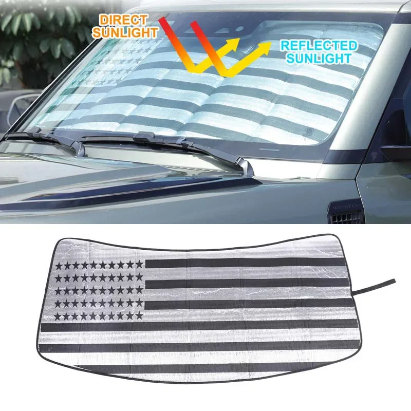 

For Land Rover Defender 90 110 130 2020-2024 Car Front Windshield Sunshade Sun Protection Visor Sunshade Car Accessories