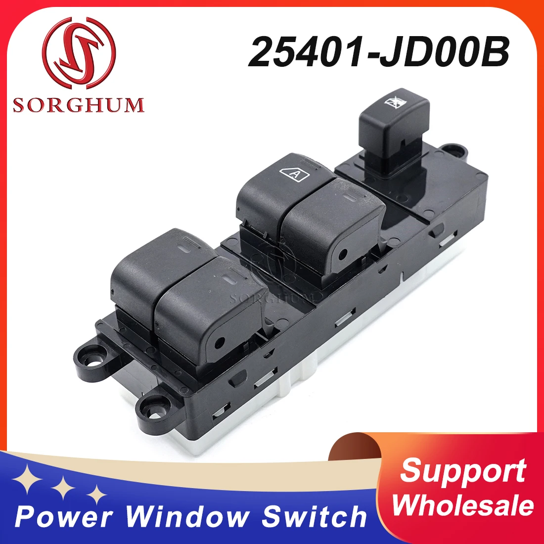 

25401-JD00B 25401JD001 Schalter For Nissan Qashqai J10 2.0 dCi 4WD Navara D40 Vehicles Car QZ 25401-JD001 Power Window Switch