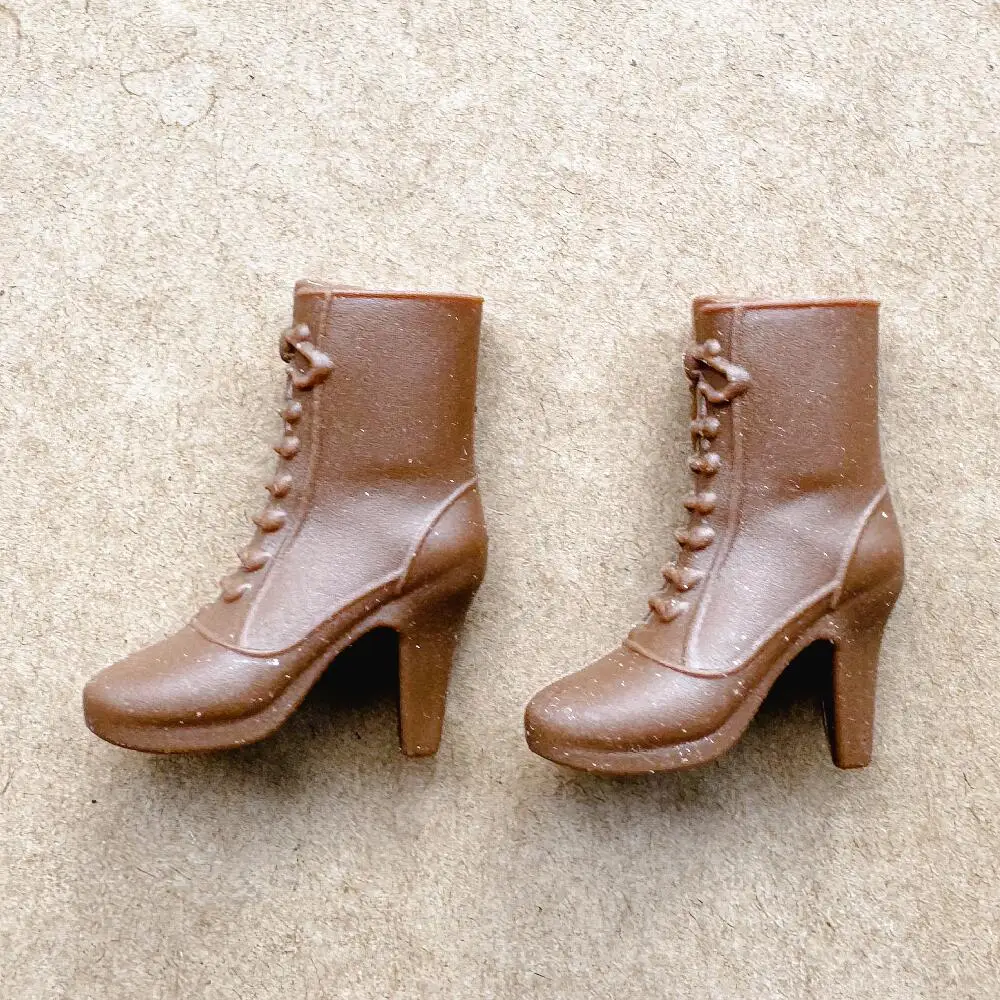 Bunte, sortierte Absatzschuhe (11,5 Zoll) für 30 cm große Puppen, 1/6 Maßstab, Zubehör, Stiefel, Puppenschuhe, Spielzeug – Detail 11