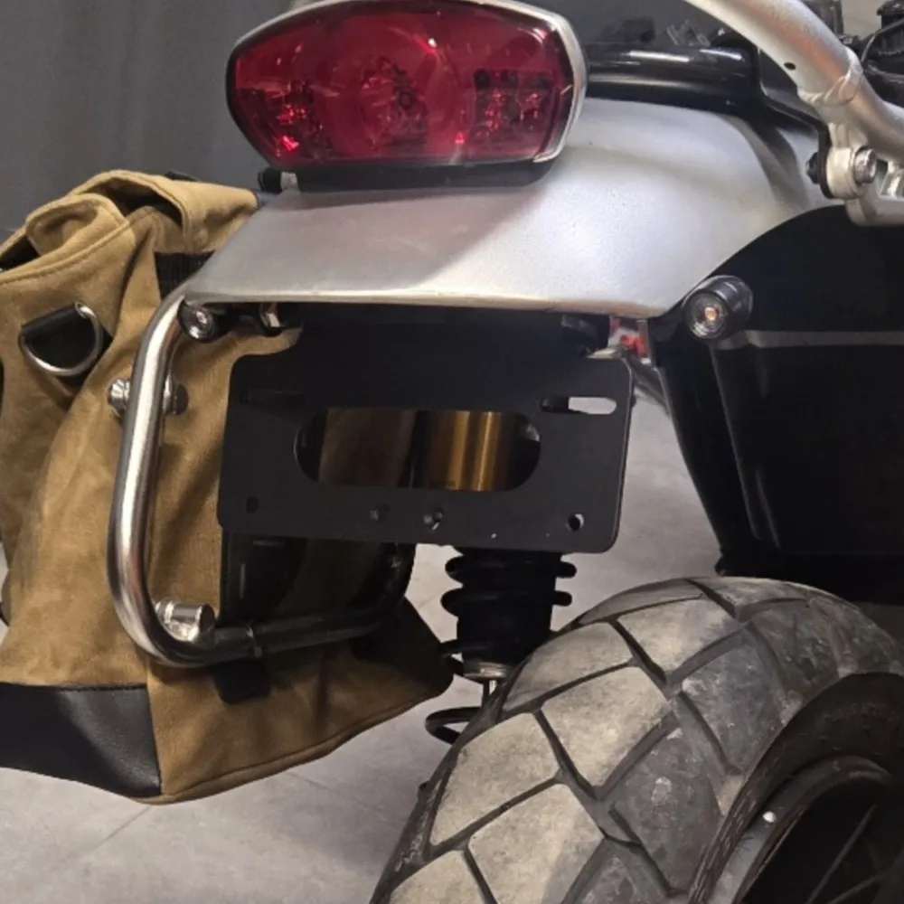 

Кронштейн держателя номерного знака, подходящий для Scrambler 1200 X/XE/XC 2019-2024 2025, комплект для устранения заднего хвоста мотоцикла, аккуратное крыло