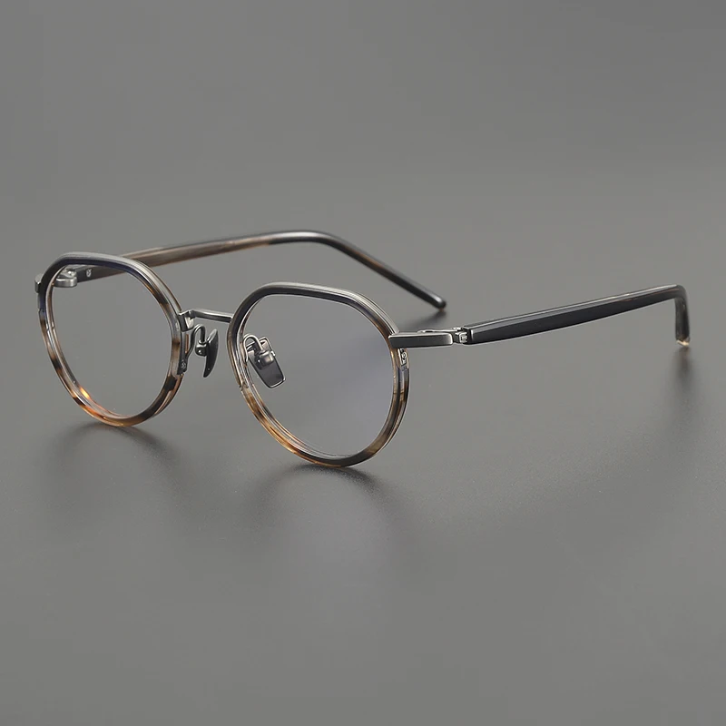 

2025 New Retro Classic Glasses Frame Men Optical Prescription Custom Eyeglasses Pure Titanium Women Myopia Reading Eyewear S171