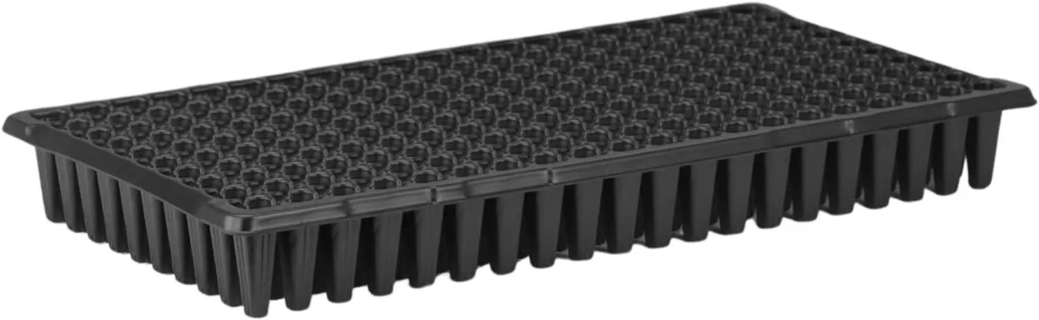 200 Cell Seedling Starter Trays Extra Strength 60 Pack - Seed Planting Insert Plug Tray, Soil & Hydroponics Plant Growing Plugs