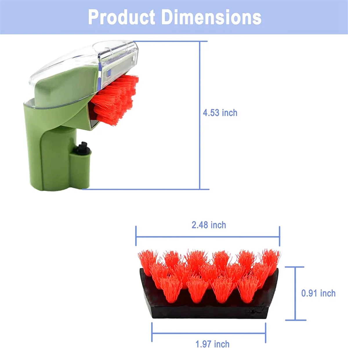 Stain Brush Tool for Bissell 1400B 1425 1400W 1400 1844 2290A Series Little-Green Upright & Portable Carpet Cleaners