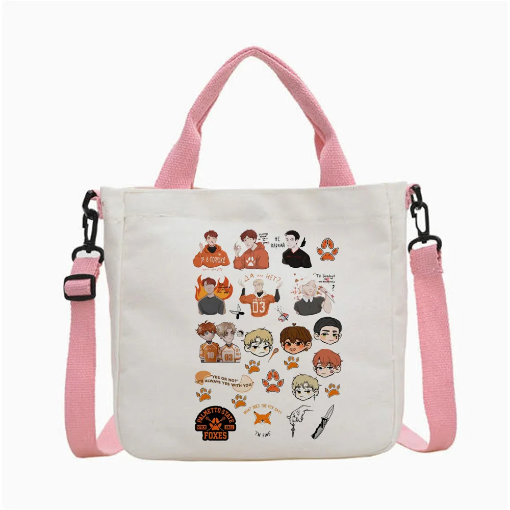 All for the Games Palmetto State Foxes tote bag torba na zakupy totebag y2k shoulder  femme