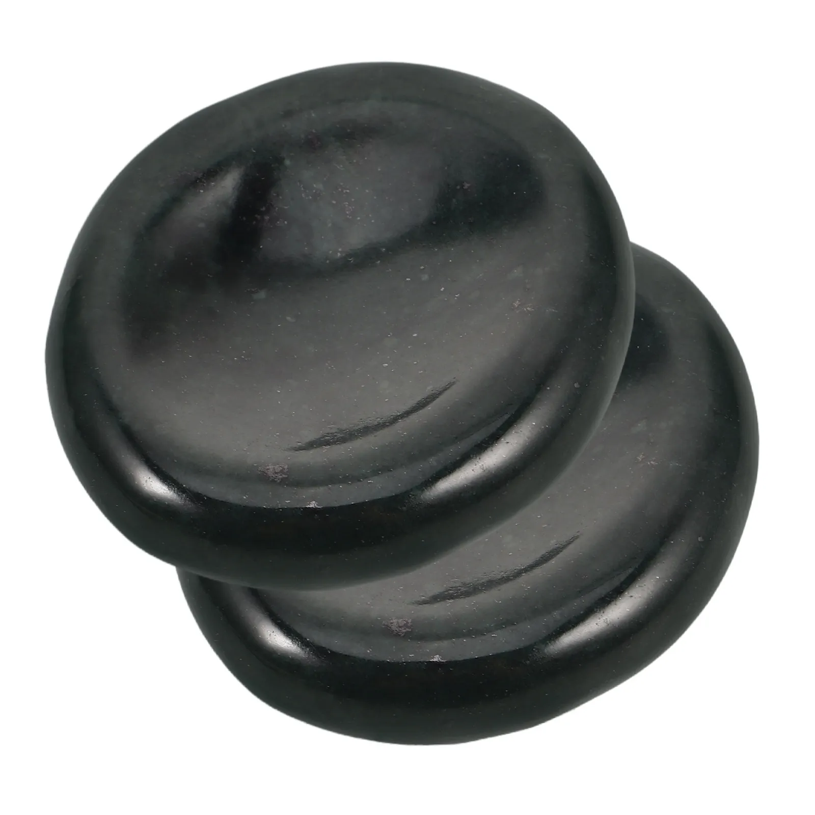 

1Pair Cool Jade Eye Mask Cold Massage Stones Soothing Eye Fatigue Reducing Puffiness Facial Therapy Portable Massage Stone Set