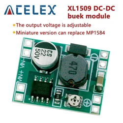 XL1509 bardzo mały rozmiar DC-DC moduł zasilania obniżającego napięcie 2A regulowany dla Arduino Diy zestaw startowy kompatybilny LM2596S XM1584