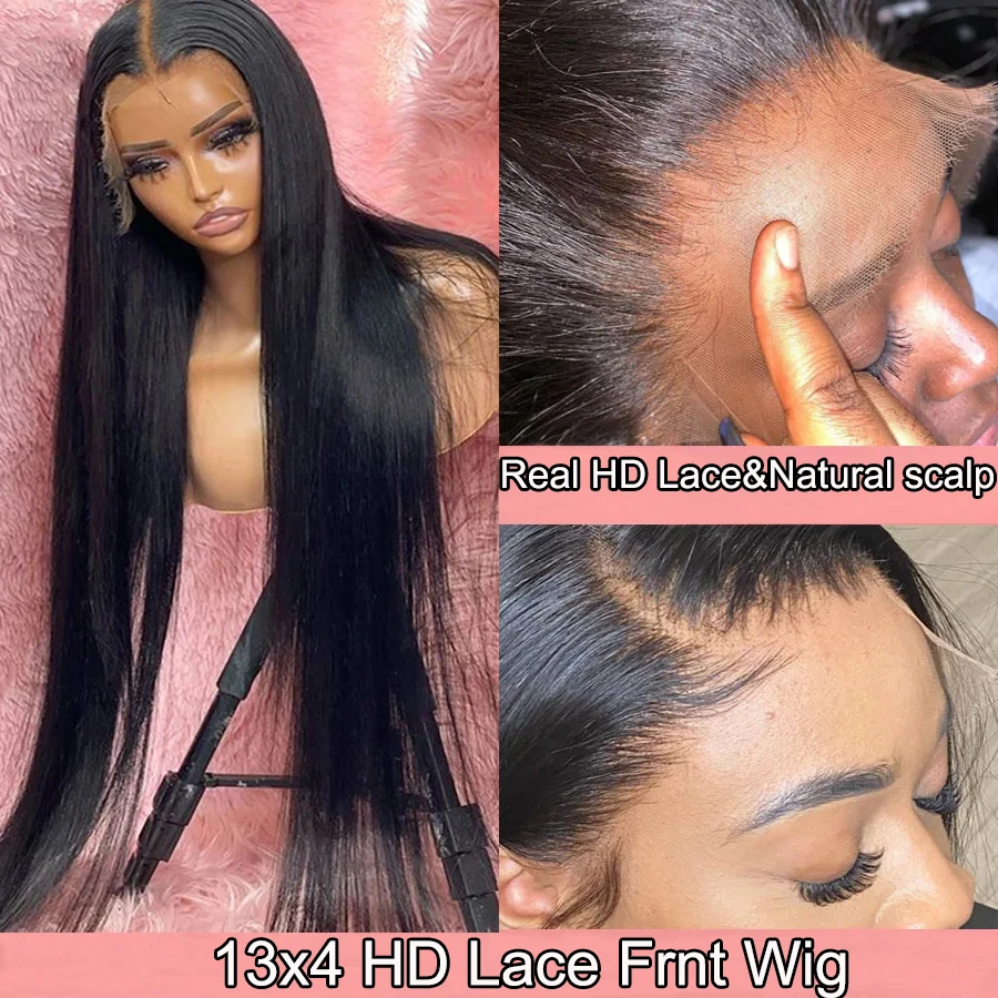 

Shengji hair 5x5 9x6 HD Transparent Lace Closure Wigs 13x6 13x4 Brazilian Straight Human Hair Wigs For Black Women Pre Plucked