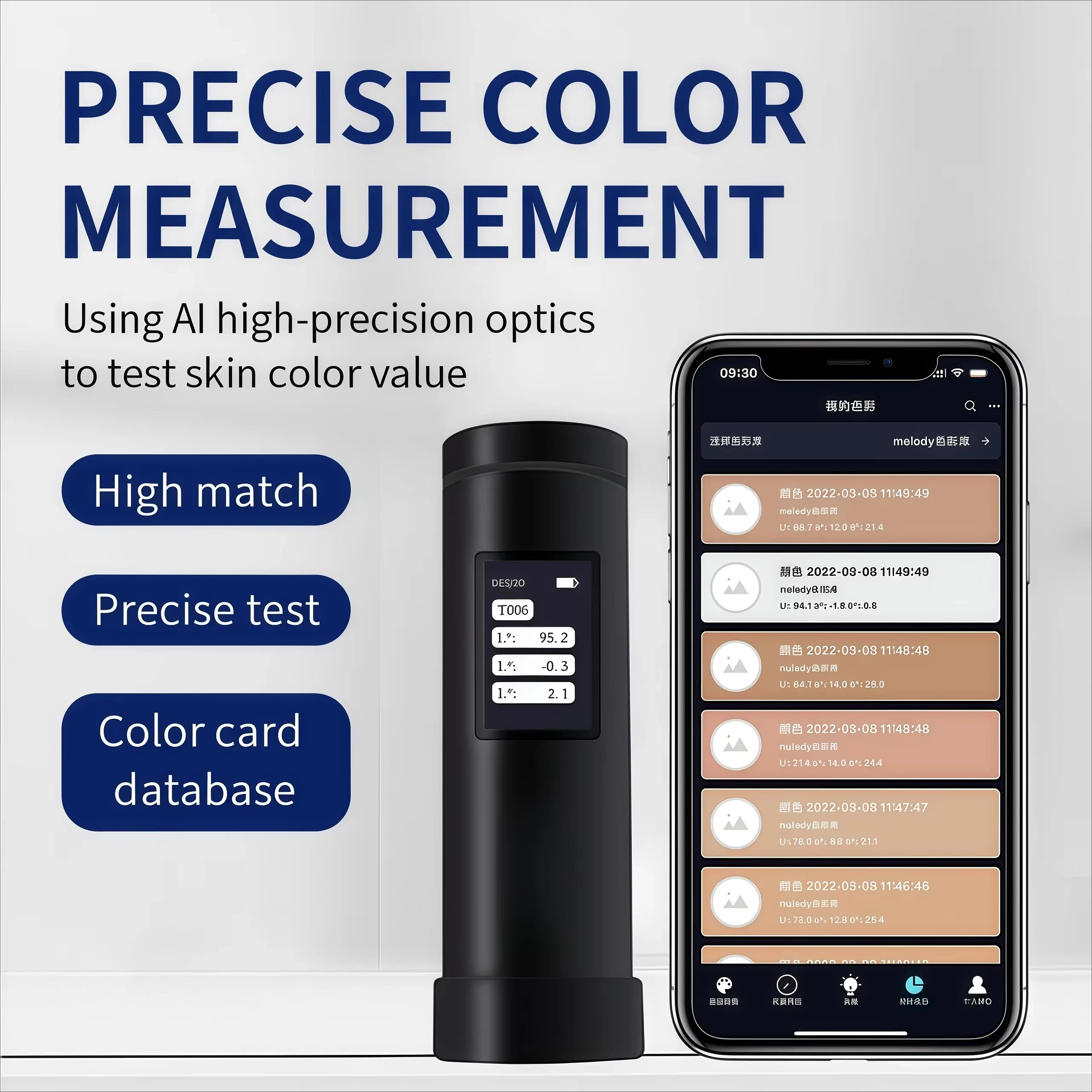 Professional Skin Management Smart Skin Recognizer Pigmentation Detector Face Color Reconstruction Set