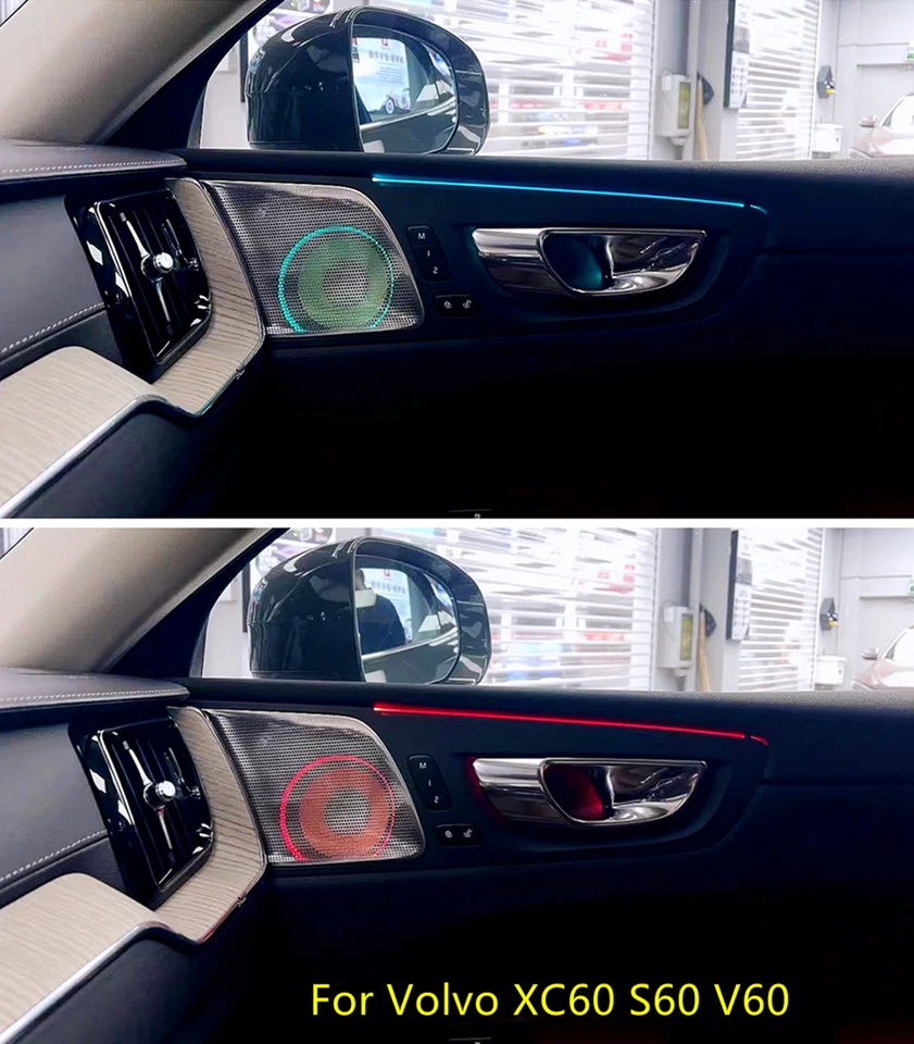 アンビエントカーライト,volvo s60 v60 xc60用ledドアライト