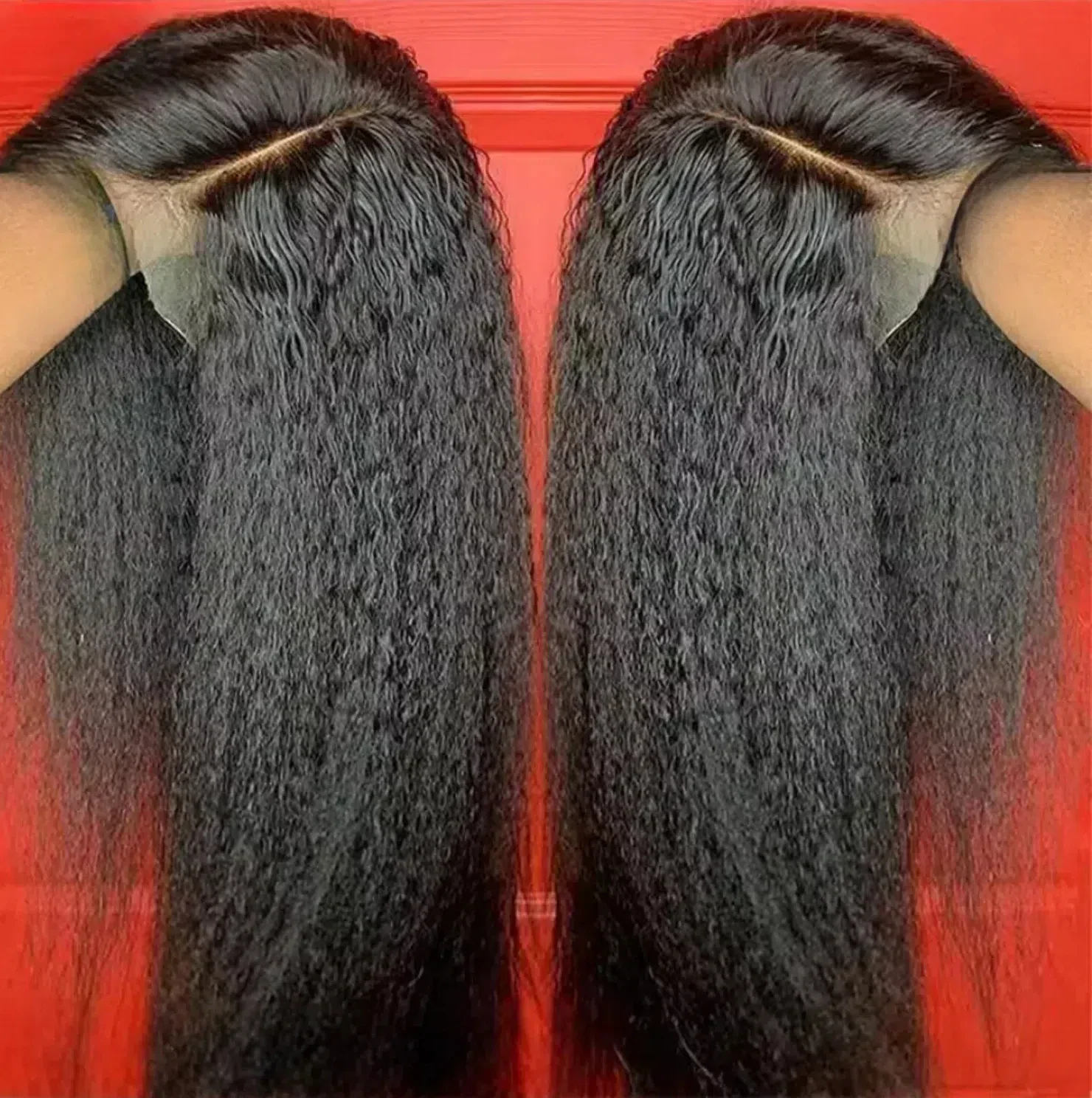 

Элегантный синтетический парик с предварительно чесаным термостойким волокном 13х4, подходит для женщин, не требует клея.