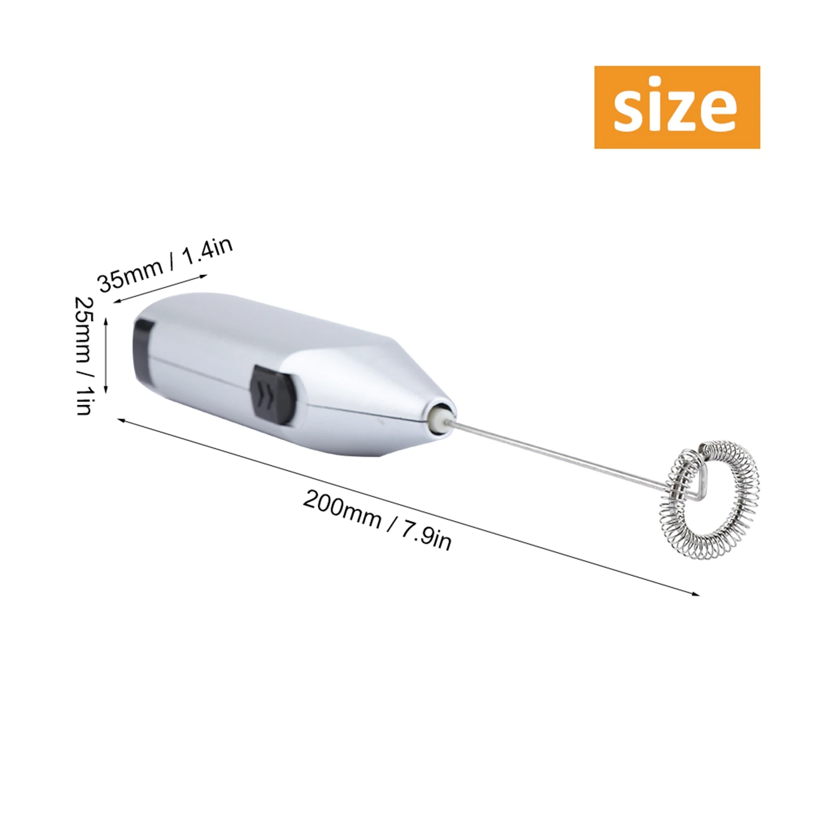 Handheld Egg Beater Electric Milk Frother Foamer Portable Mini Whisk Tool Kitchen Milk Mixer Electric Foamer Stirrer for Coffee