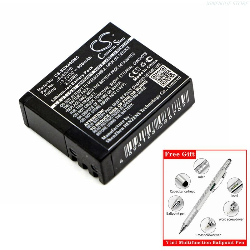 vhbw caricatore Micro-USB duale compatibile con Eken H9R, H9, H8R, H8 Pro, H9 4K camera + cavo Micro-USB + LED
