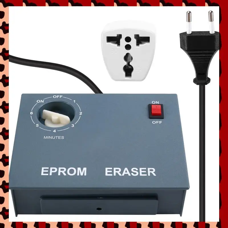 

A72P УФ Eprom Ластик Стирание Ультрафиолетового света Таймер Полупроводниковая пластина (IC) Стирание излучения Чипы EPROM Инструмент для стирания данных Вилка стандарта США