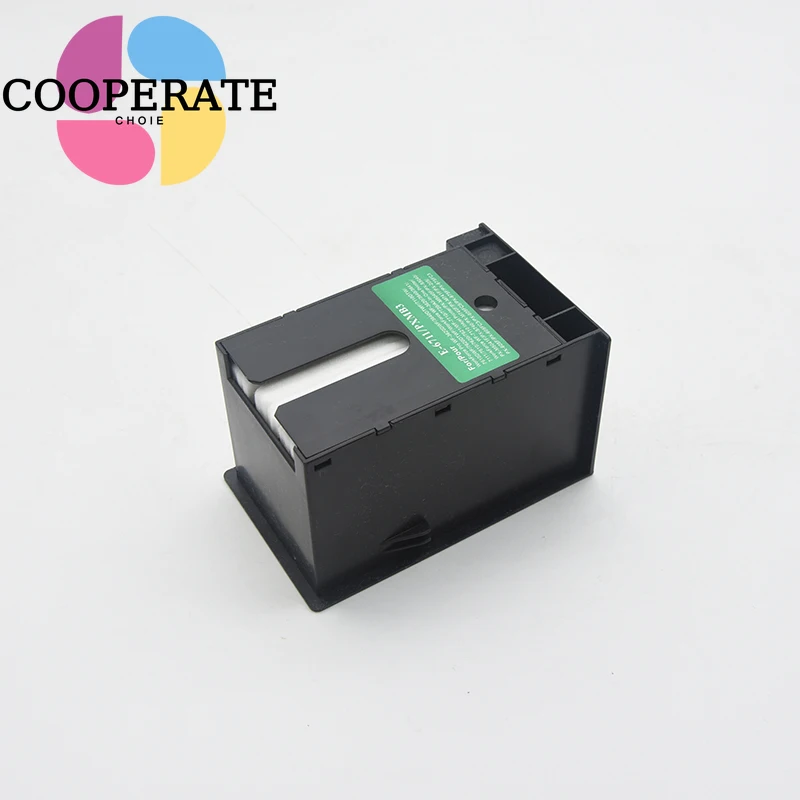 5pcs T6711 Ink Maintenance Box for Epson WF 7110 7210 7510 7610 7615 7620 7710 7715 7720 3010 3520 3530 3540 3620 L1455 ET-16500