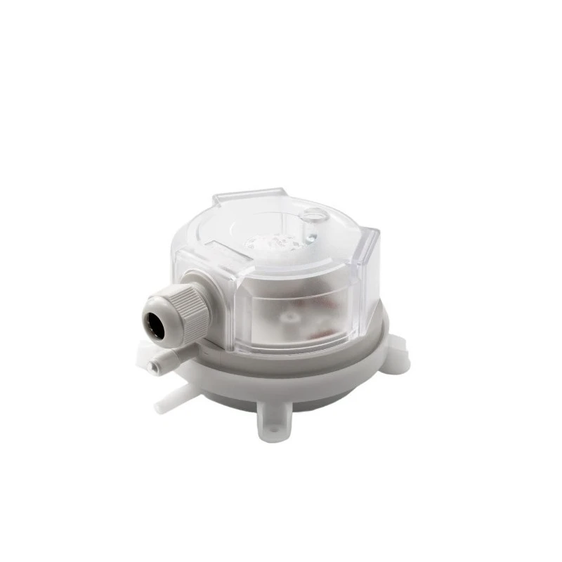 Wind pressure difference switch, positive pressure air supply system control, bypass valve adjustment, residual pressure control