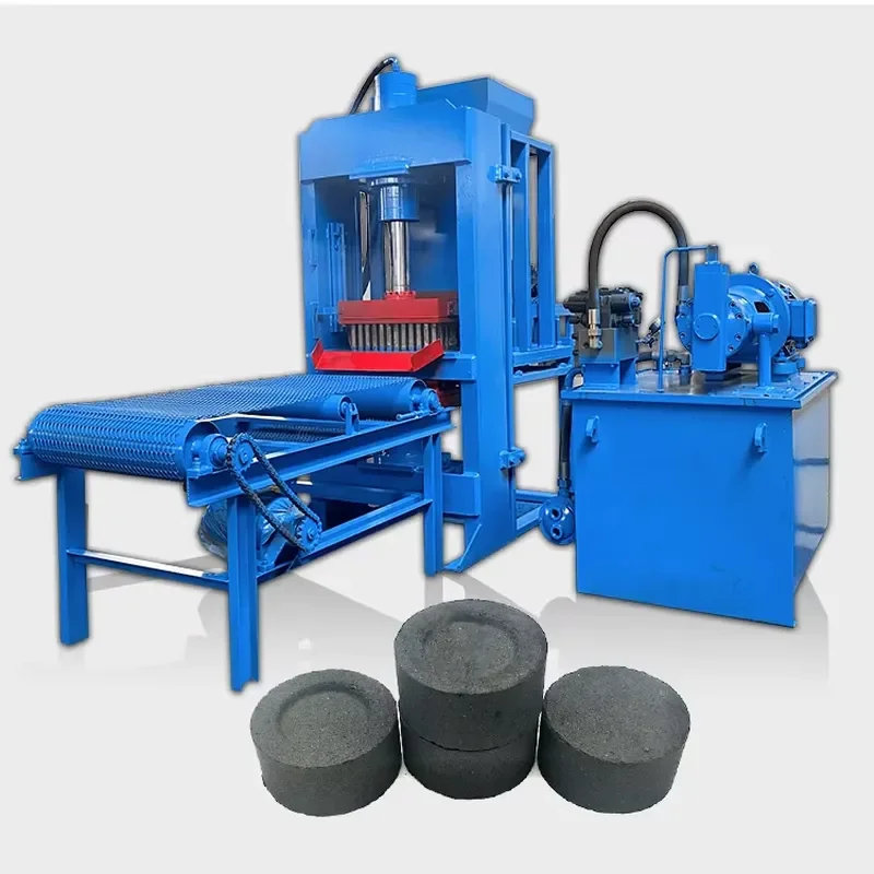 2026New Type Cube Shape Shisha Charcoal Powder Hookah Charcoal Briquette Making Machine Barbecue Charcoal Production Line