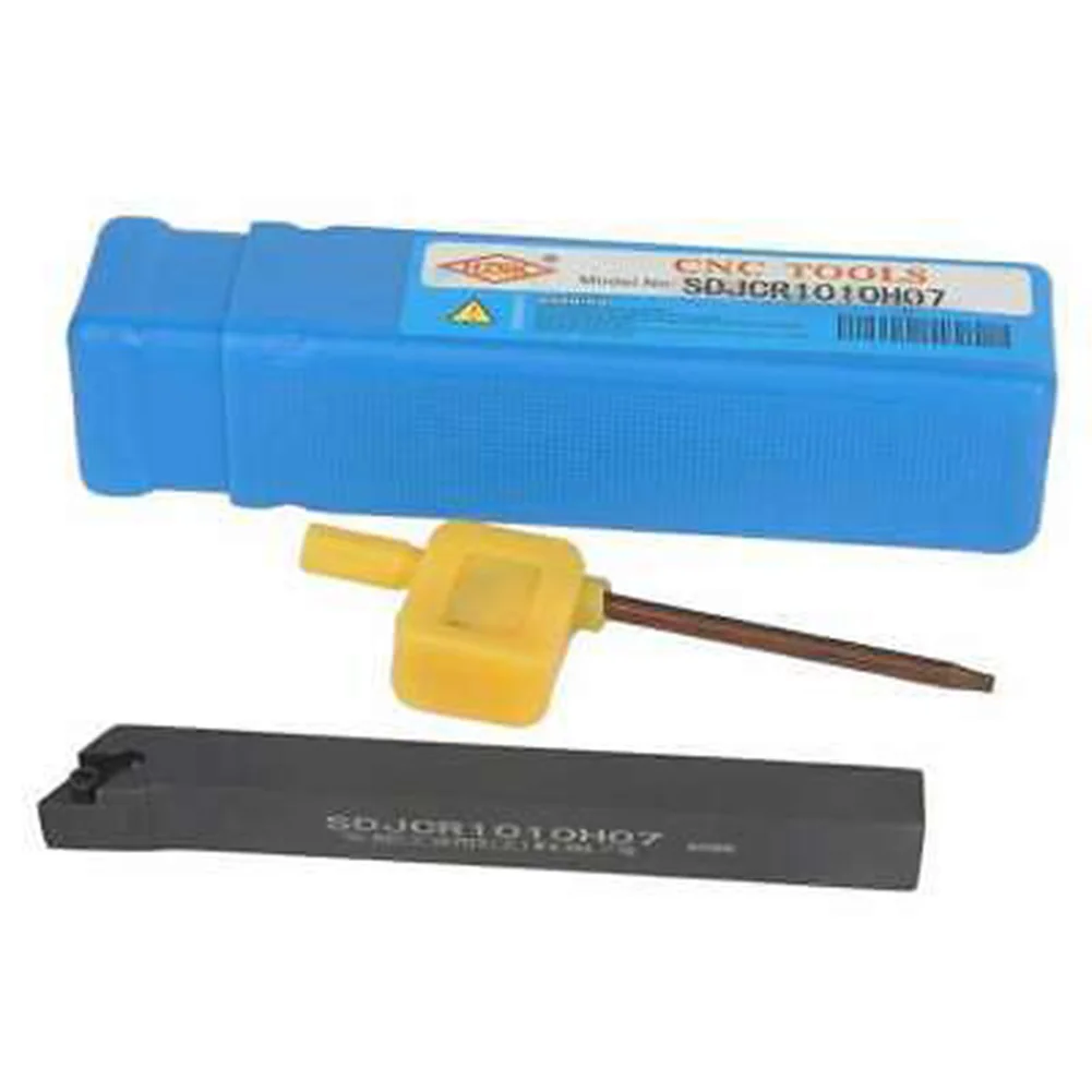 SDJCR1010H07 Turning Tool Holder 10x100mm Carbon Steel FOR DCMT07 Indexable Holder for lathe External Turning Tool