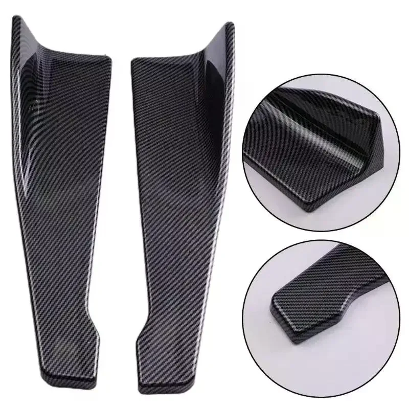Universal Car Front Rear Bumper Strip Lip Spoiler: Diffuser Splitter Protector 48CM Length