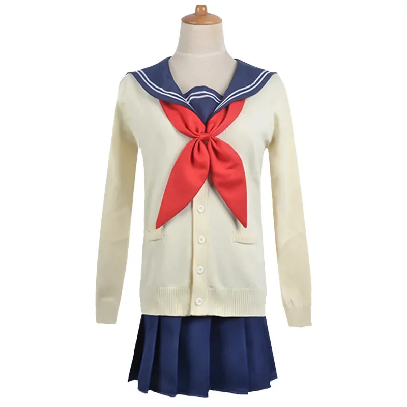 My Hero Academia Cosplay Toga Himiko Halloween Cosplay Costumes for Women Anime Himiko Toga JK Uniform Sweater Coat Costumes