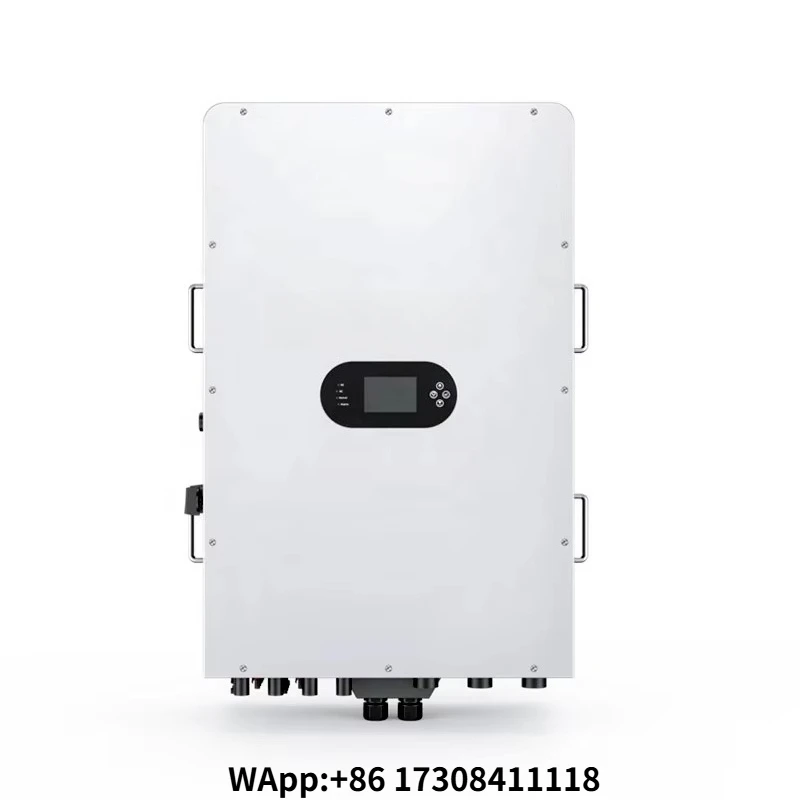30KW 40KW 50KW 60KW Hybrid Three Phase Solar Inverter 3 Phase with  Controller for Small Scale Industrial and Commercial