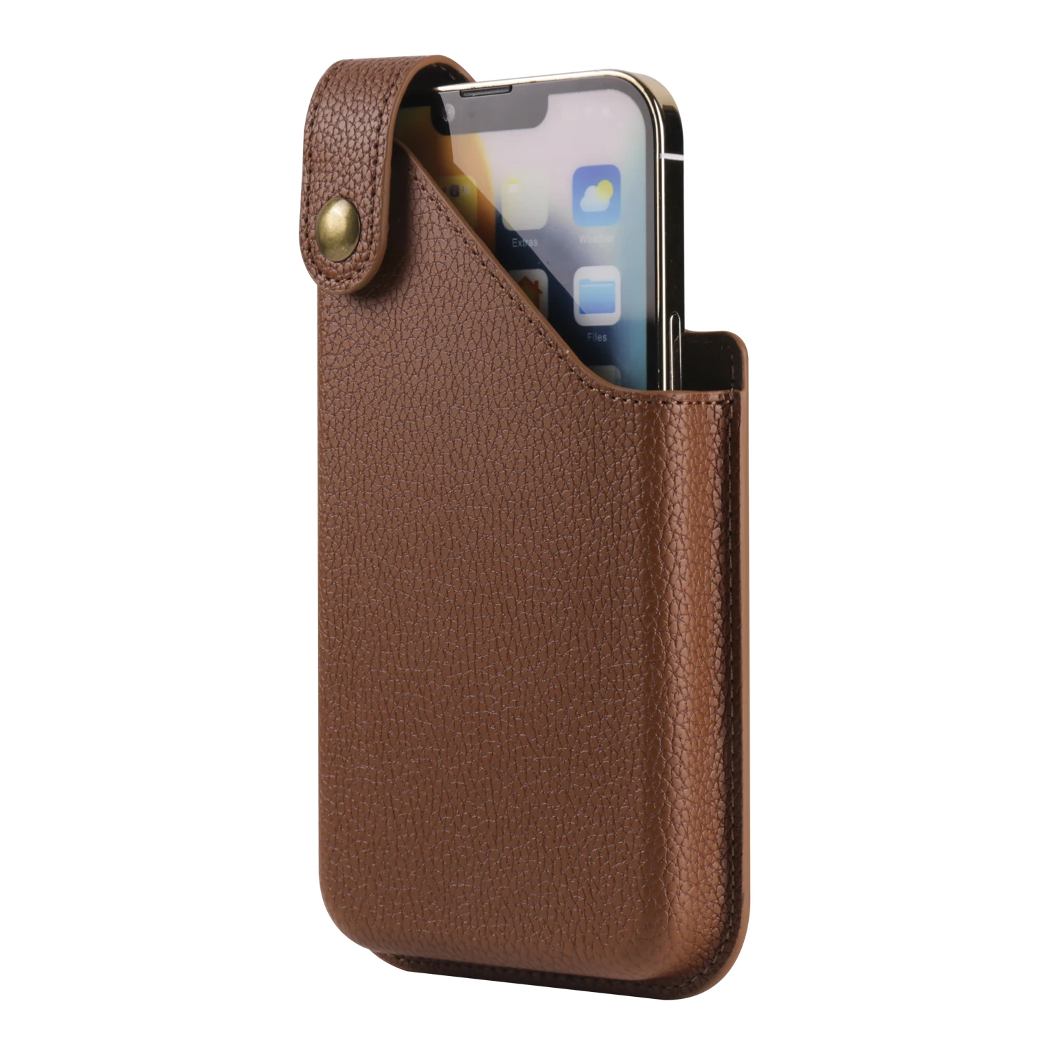 Leather Phone Belt Clip Case Holder For iPhone 16 15 Plus 14 Pro Max,Redmi Note 13 12 11,Samsung S24 S23 A55 Men Waist Bag Cover