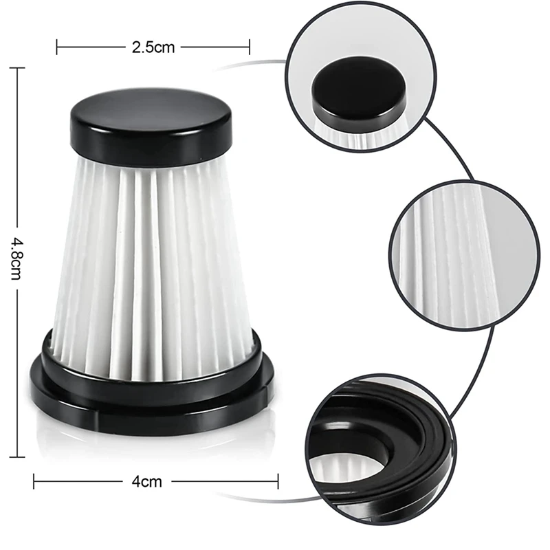 مكنسة كهربائية محمولة باليد Invictus One ، 6 فلاتر هيبا لموزو K12 K12 Pro K13 ، من فضلك