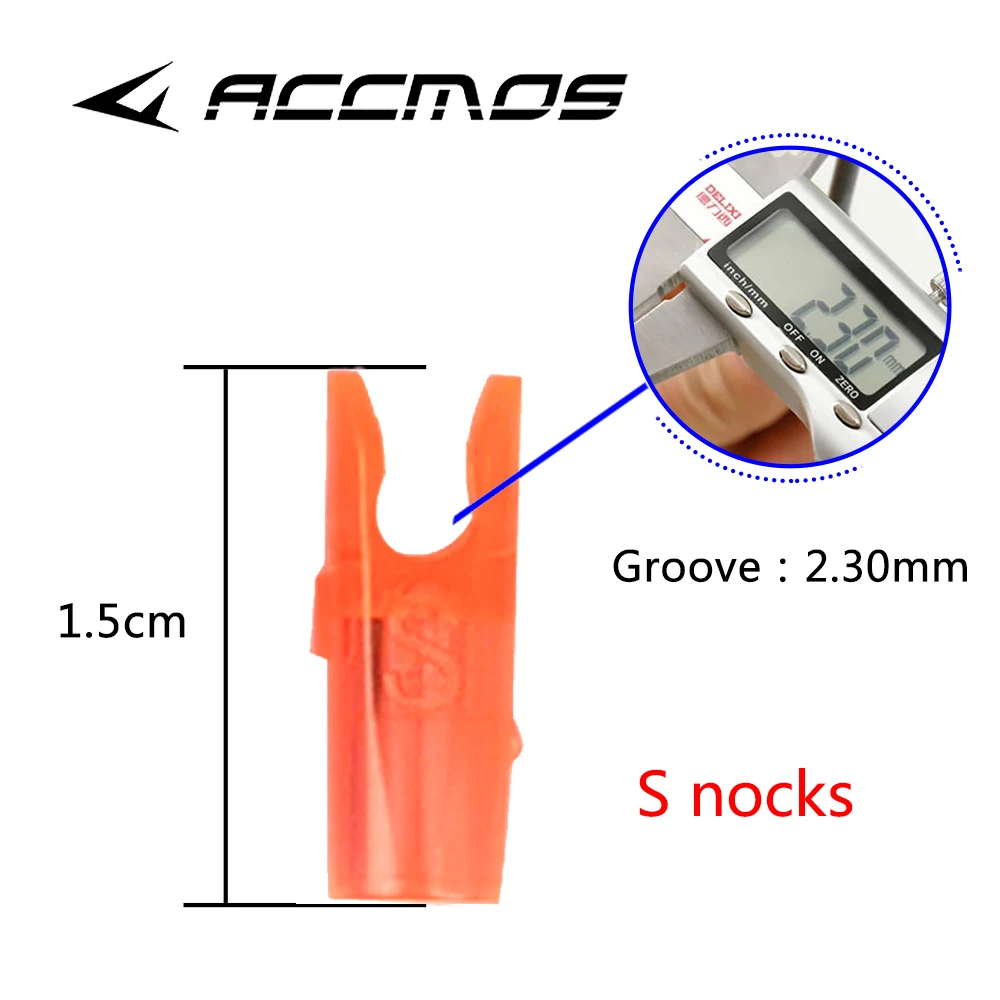 50pcs Archery Pin Nocks Arrow Tails For ID 4.2/6.2/3.2/5.2mm Carbon Arrow Shaft Hunting Shooting Outdoor Accessory