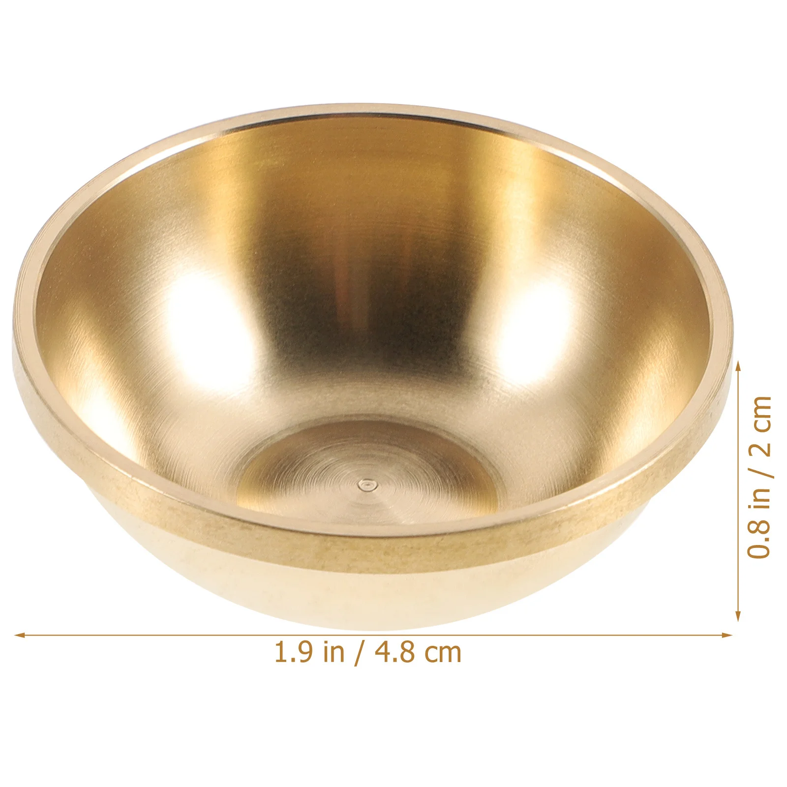 5 قطعة وعاء نحاسي عتيق كوب تقديم للمياه البوذية تقديم معبد المنزل استخدام وعاء ديكور ديني #5