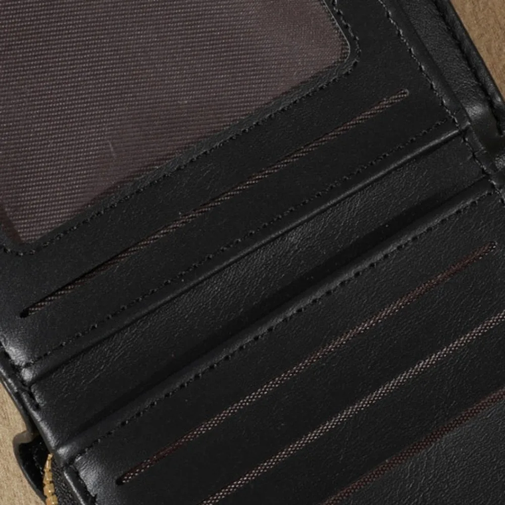 Simple Solid Color Fold Wallet Short PU Leather Card Holder Handheld Korean Style Coin Purse Men