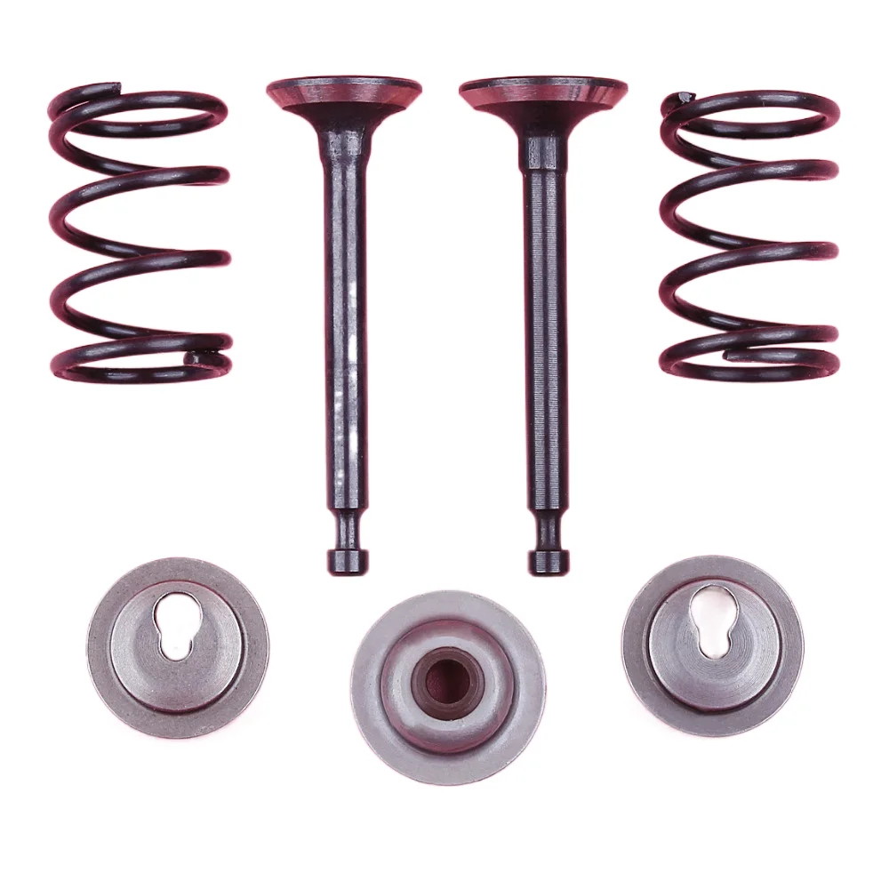 

Intake Exhaust Valve Spring Retainer Stem Seal Set Kit For Honda GX25 HHT25S GX 25 Trimmer Brush Cutter Engine Part