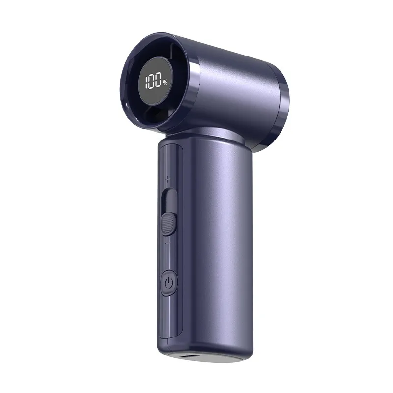 

High-speed violent fan Brushless hand-held violent fan 100 gears 30,000 revolutions show large wind