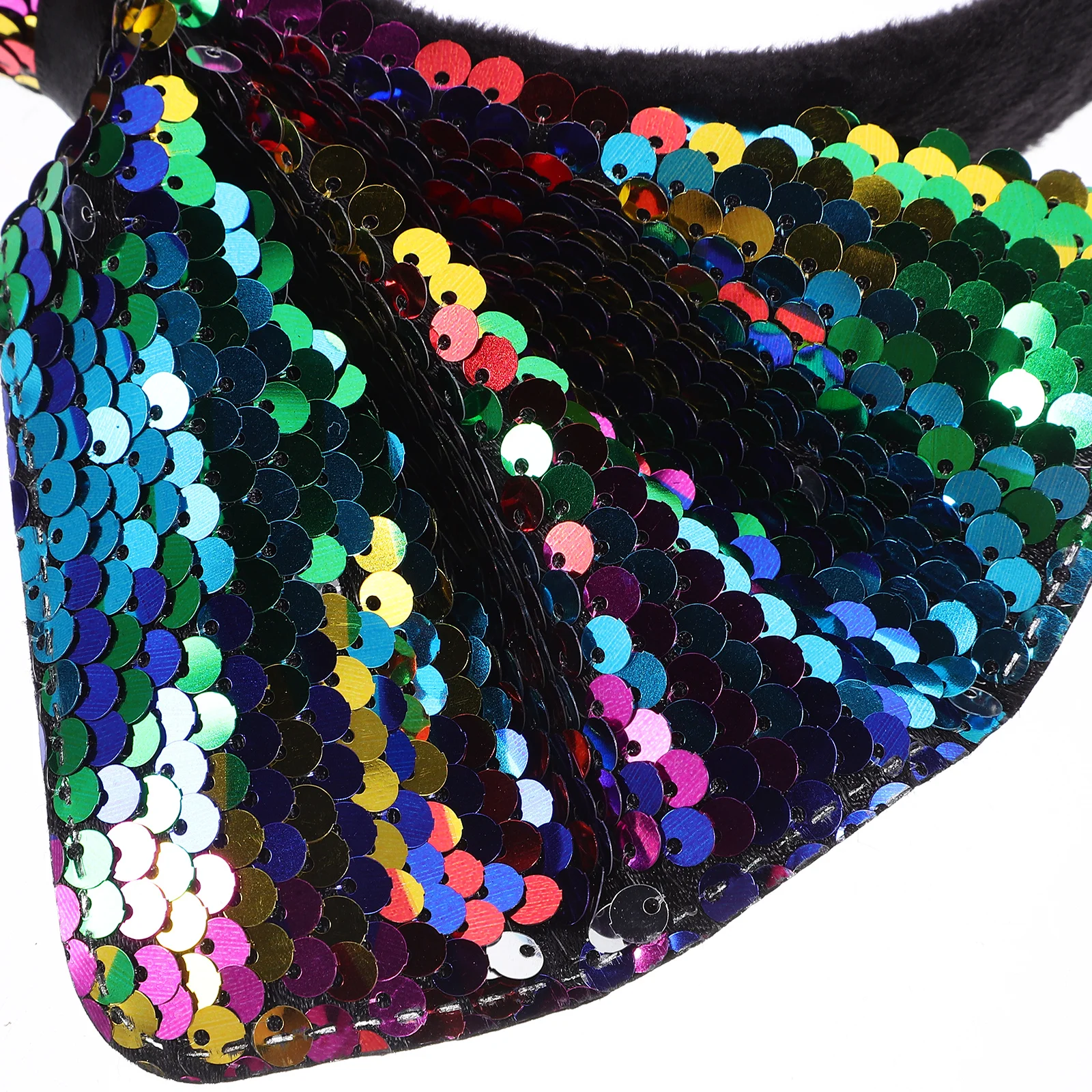 

Sequin Bow Headb Glitter Hair Accessories for Girls Women Child Party Cosplay Large Bow Bright Color Comfortable Matching