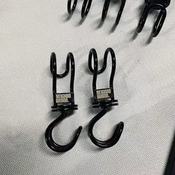 Neighborhood NBHD stainless steel outdoor camping hook with rotatable, portable, and lightweight storage