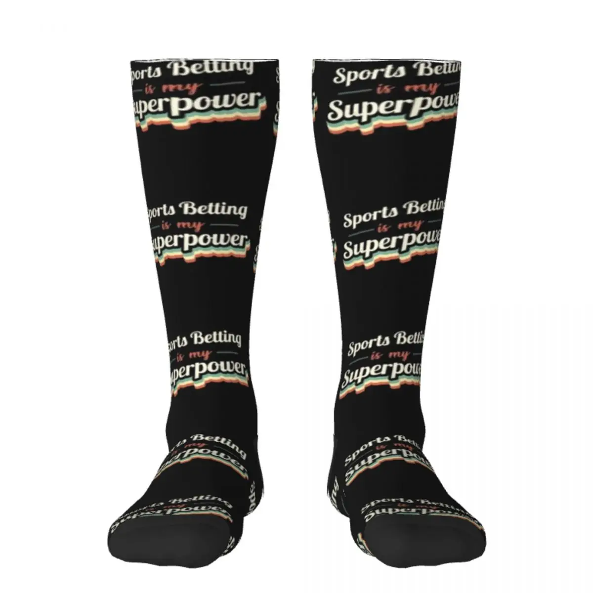 

Sports Betting is my Superpower Socks custom sheer colored Women's Socks Men's