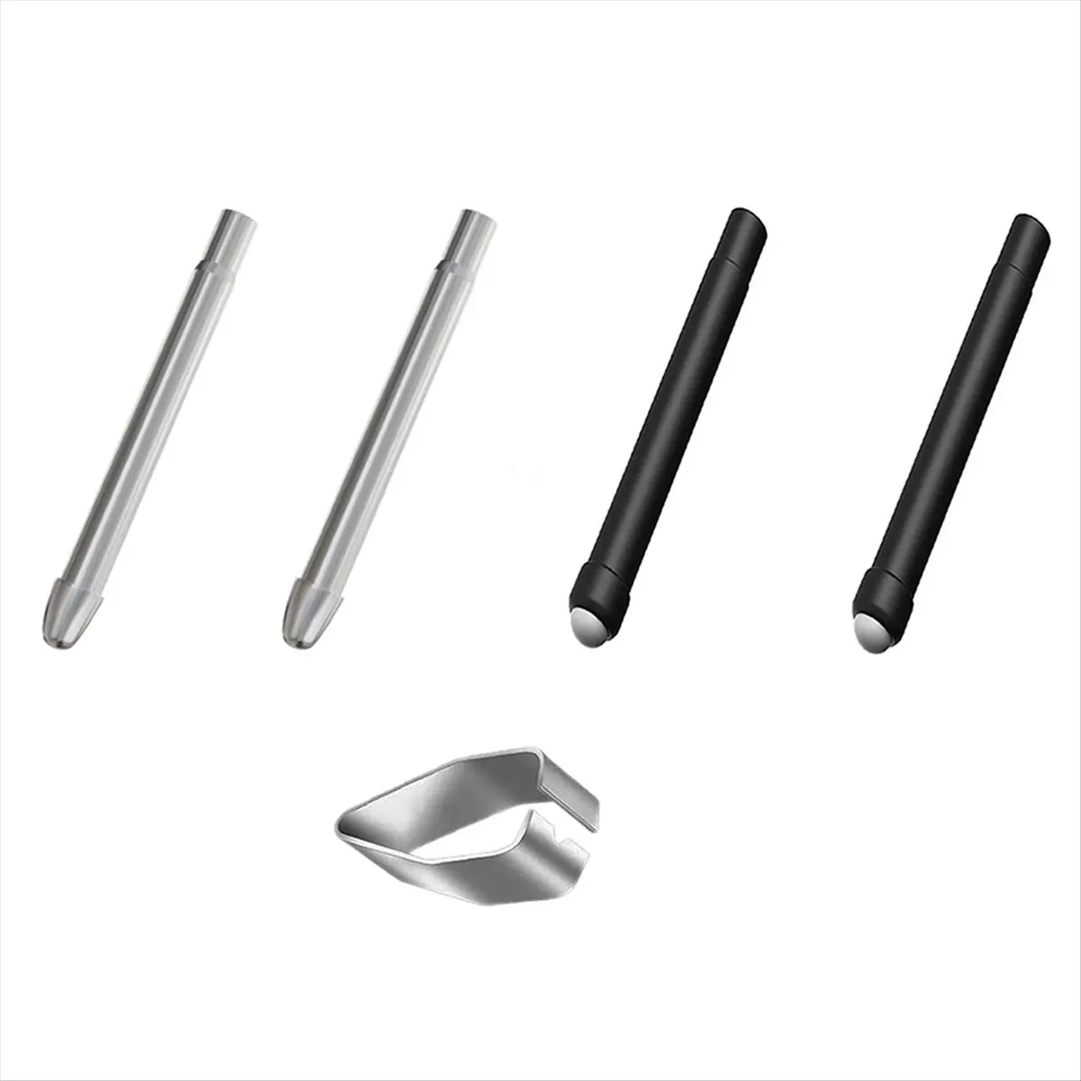 HDL 4PCS Titanium Pen Tips + HB Pen Tips Realititcs Pencil Nibs for Microsoft Surface Pro 7 6 5 4 Series(Model: 1776/1770)