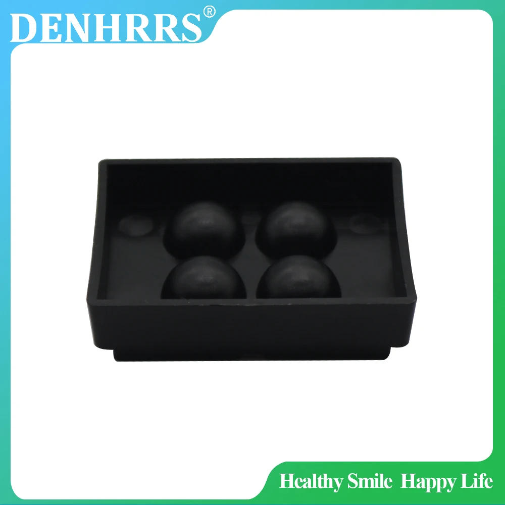 

4/8 Holes Dental Resin Shading Box Veneer Storage Box Teeth Patch Shading Light Storage Case