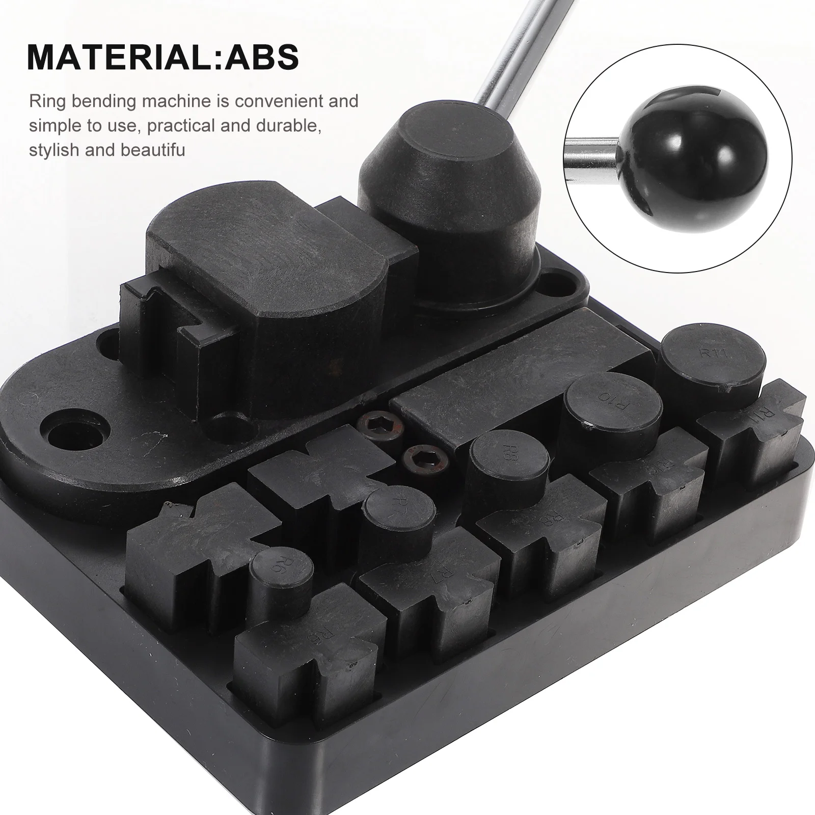 Ring Bender Jewelry Making Tool Bending Machine Repair Earring Maker Kit Abs Tools for Wire